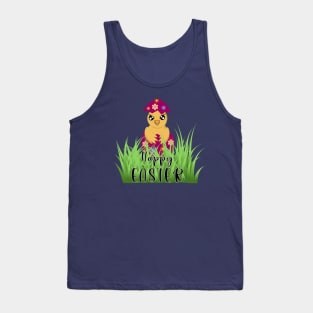 Happy yellow Easter Tank Top